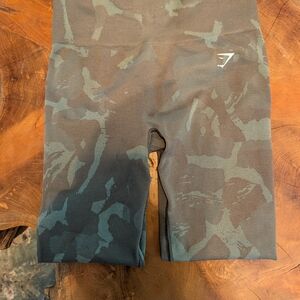 Gymshark Green Camouflage Leggings